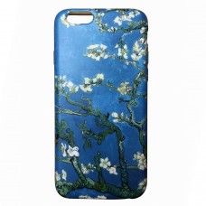 iPhone SE 5 5s - Van Gogh TPU IMD Matte Soft Full Case Printing Protective Cover Case - Blossoming Almond Tree